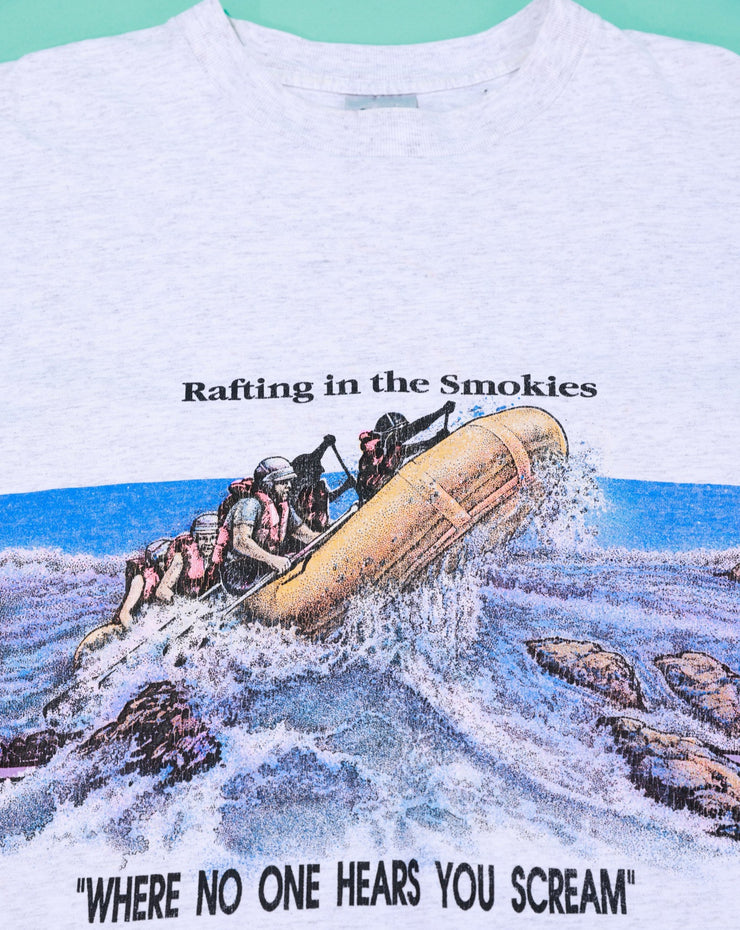 Vintage 1990 San Segal Smokies Water Rafting T-shirt