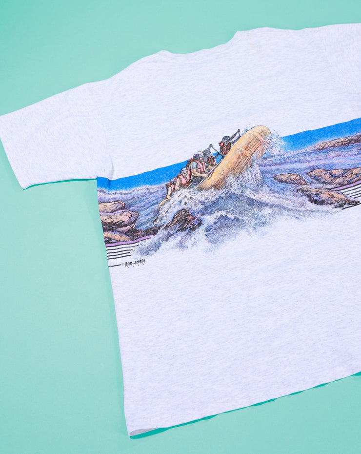 Vintage 1990 San Segal Smokies Water Rafting T-shirt