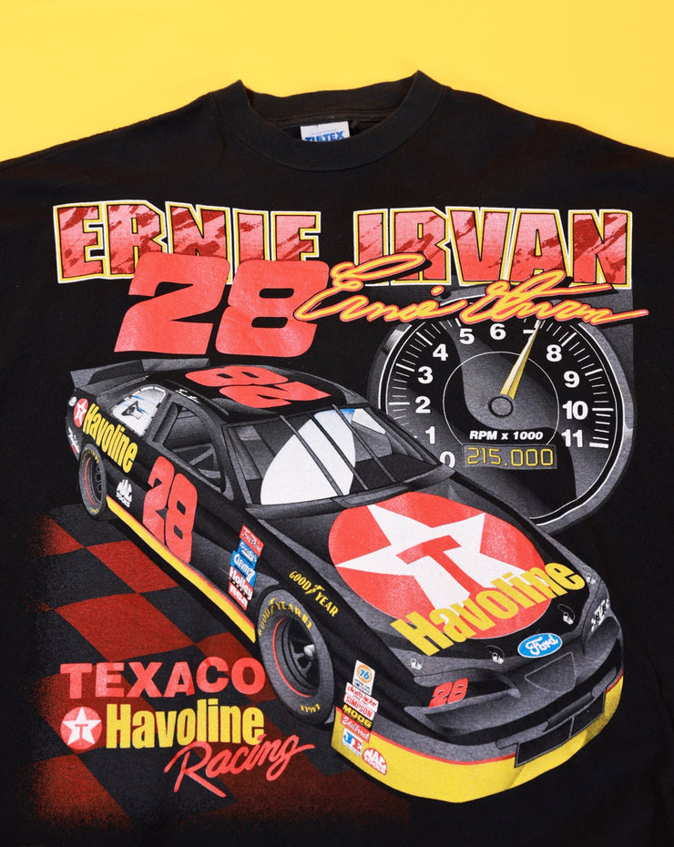 Vintage 1996 Ernie Irvan Texaco Havoline Nascar T-shirt