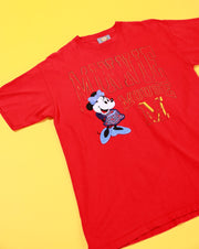 Vintage 90s Disney Minnie Mouse T-shirt (red)