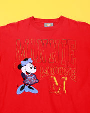 Vintage 90s Disney Minnie Mouse T-shirt (red)