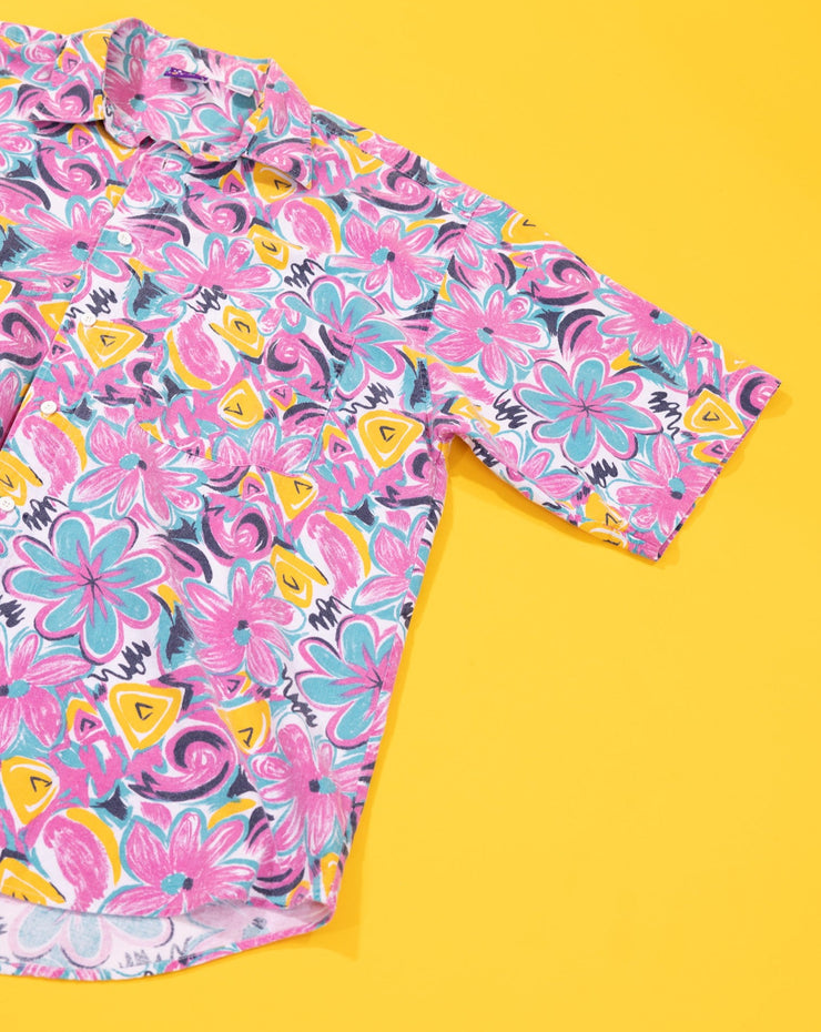 Vintage 90s Pro Spirit Floral Button Up