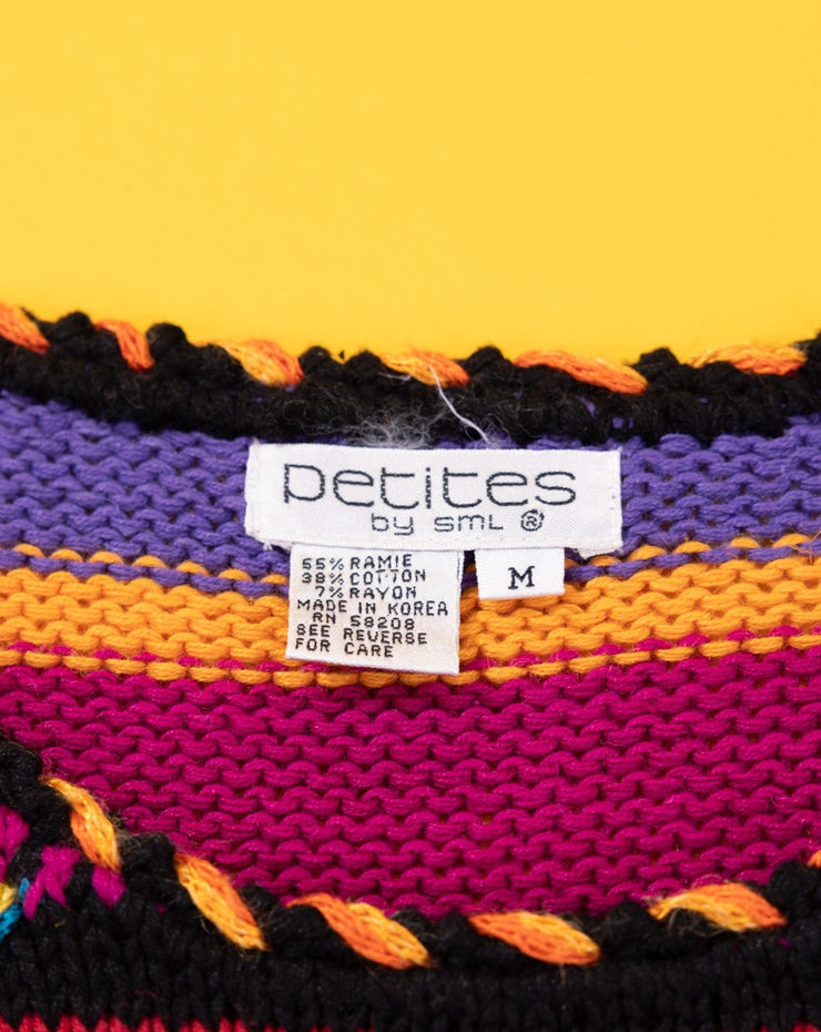 Vintage 90s Petites by SML Retro Crop Tank Top