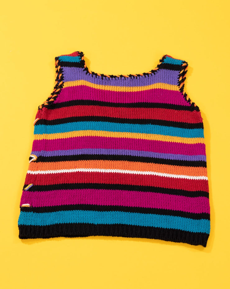 Vintage 90s Petites by SML Retro Crop Tank Top
