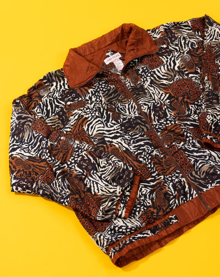 Vintage 80s Laura Tyler Windbreaker Jacket