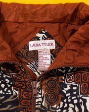 Vintage 80s Laura Tyler Windbreaker Jacket