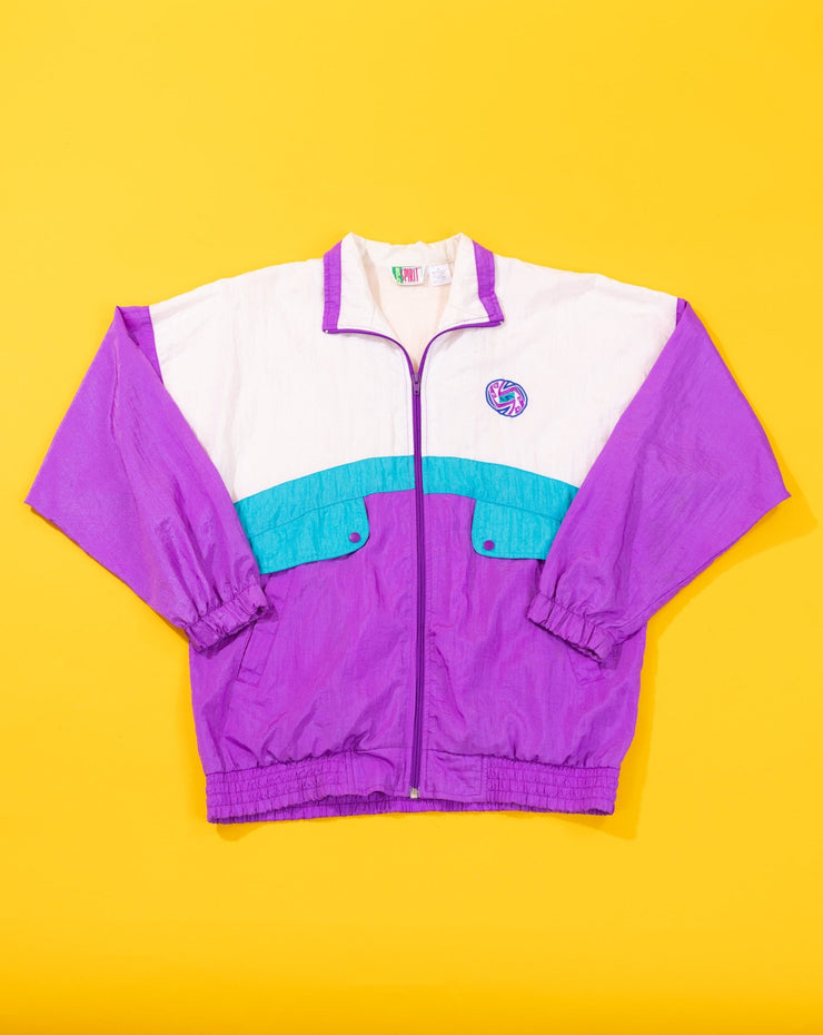 Vintage 90s Bold Spirit Windbreaker Jacket