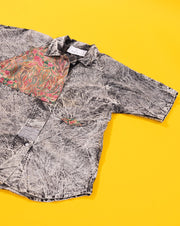 Rare Vintage 80s Something Different Acid Wash Button Up Shirt