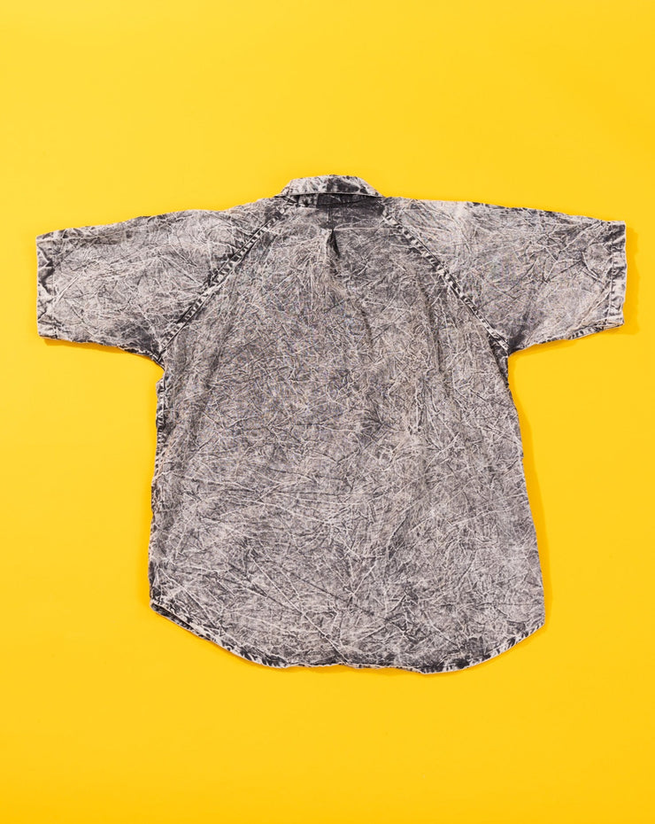 Rare Vintage 80s Something Different Acid Wash Button Up Shirt