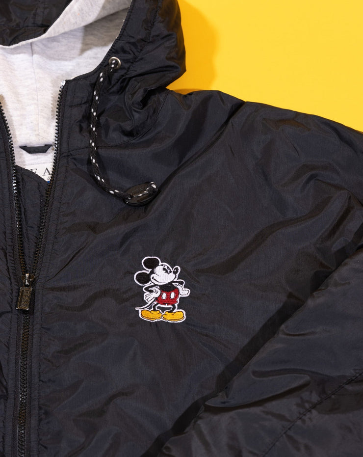 Vintage 90s Disney Mickey Embroidered Zip Up Jacket