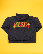 Vintage 90s Disney Mickey Embroidered Zip Up Jacket