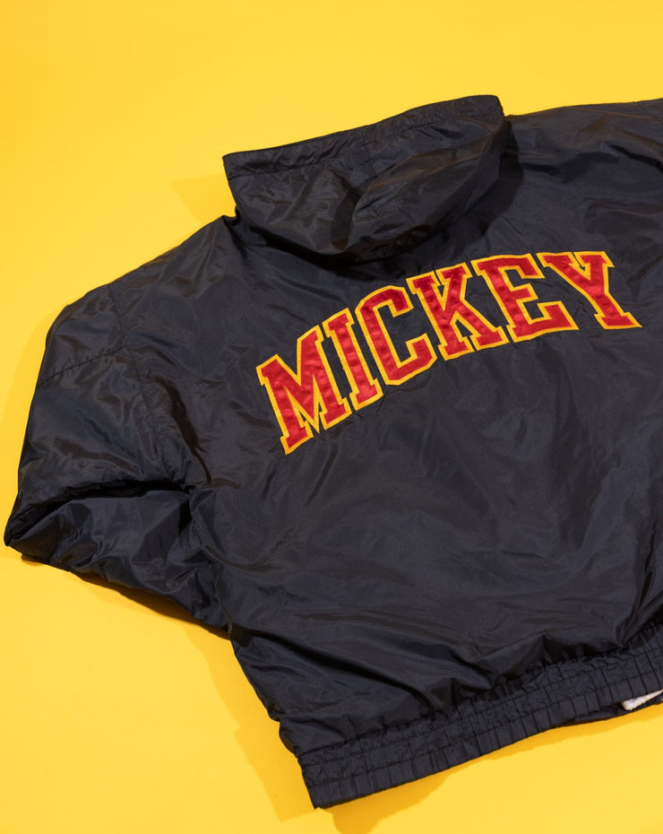 Vintage 90s Disney Mickey Embroidered Zip Up Jacket