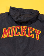 Vintage 90s Disney Mickey Embroidered Zip Up Jacket