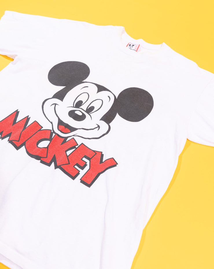 Vintage 90s Disney Designs Mickey Face T-shirt