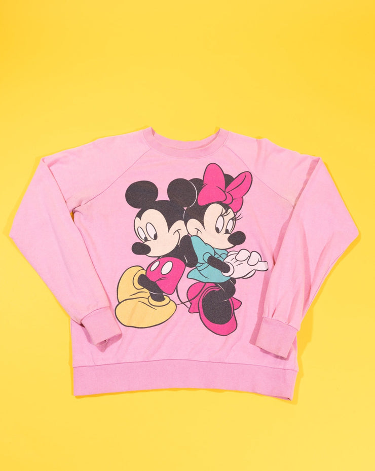 Vintage 90s Disney Mickey & Minnie Mouse Crewneck Sweater