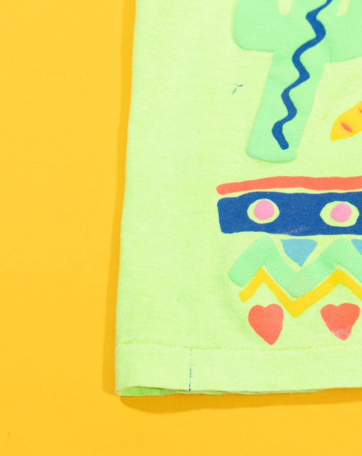 Vintage 90s Neon Retro Tank Top