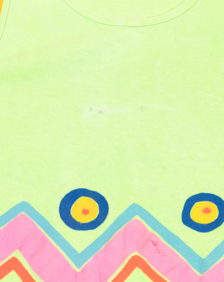 Vintage 90s Neon Retro Tank Top