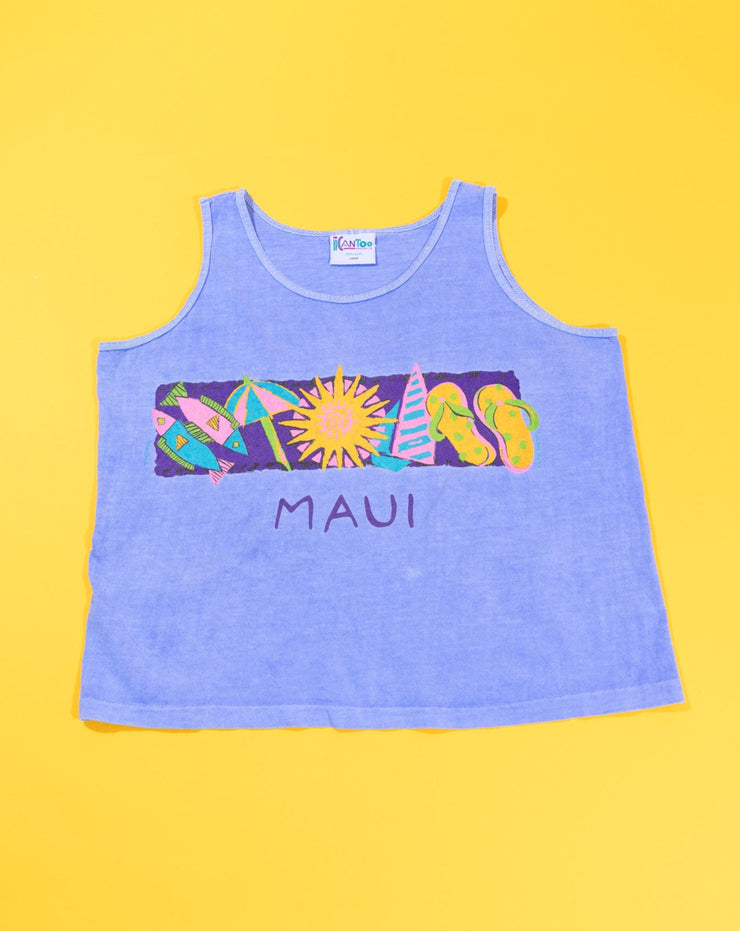 Vintage 1993 Maui Crop Top/Tank Top