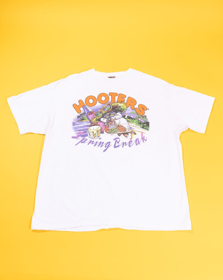 Rare Vintage 90s Hooters Spring Break T-shirt