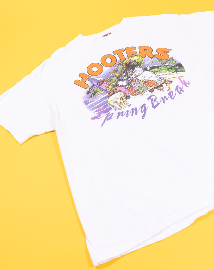 Rare Vintage 90s Hooters Spring Break T-shirt