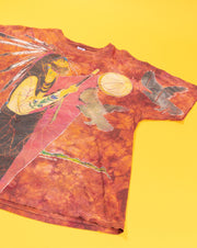 Vintage 1995 The Mountain Native American Tie-dye T-shirt