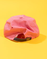 Vintage 90s Disney Mickey Golf Pink Strapback Hat