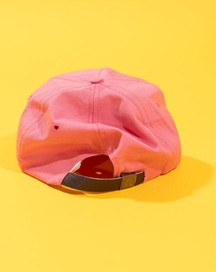 Vintage 90s Disney Mickey Golf Pink Strapback Hat