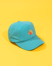 Rare Vintage 80s Mcdonald's Employee Uniform Snapback Hat
