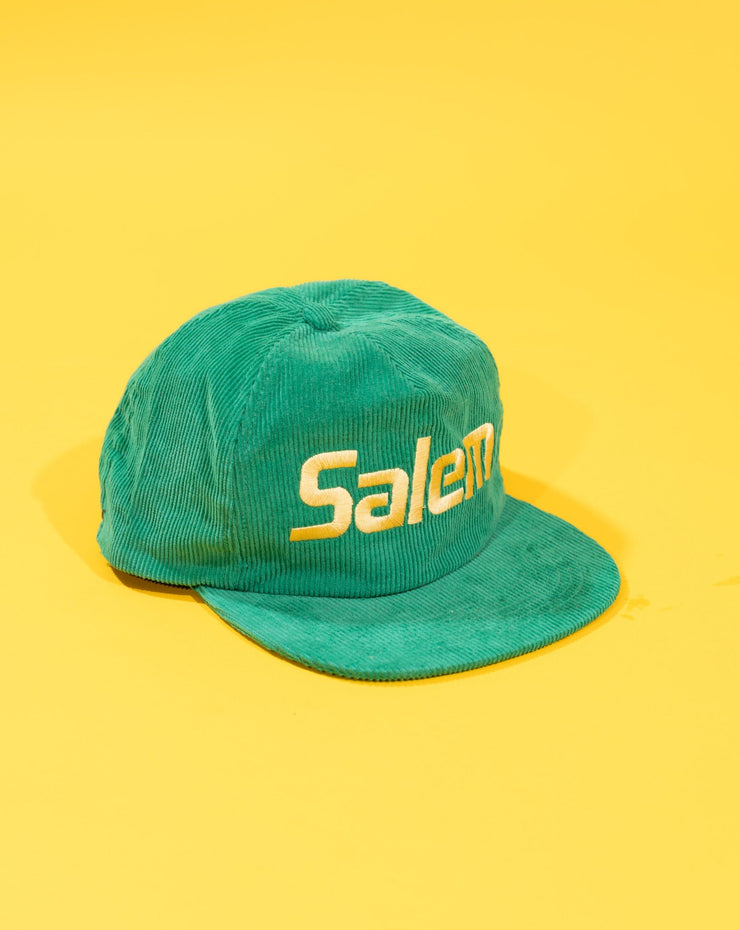 Vintage 80s Salem Cigarettes Promo Corduroy Snapback Hat