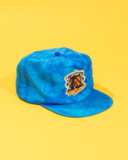 Vintage 80s Camel Cigarettes Smooth Character Tie-dye Snapback Hat