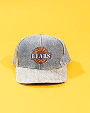 Vintage 90s Chicago Bears Snapback Hat