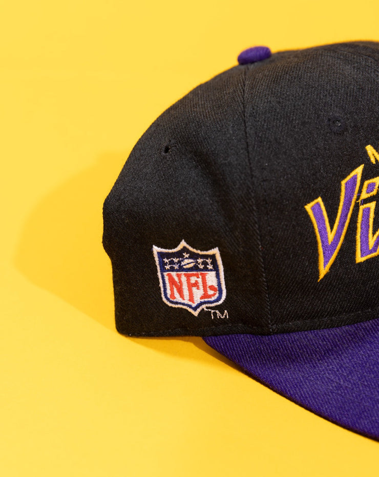 Rare Vintage 90s Minnesota Vikings Sports Specialties Snapback Hat
