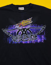 Vintage 2000 Disney Aerosmith Rock 'n' Roller Coaster T-shirt