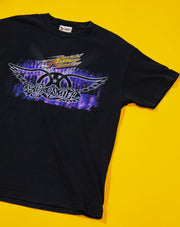 Vintage 2000 Disney Aerosmith Rock 'n' Roller Coaster T-shirt