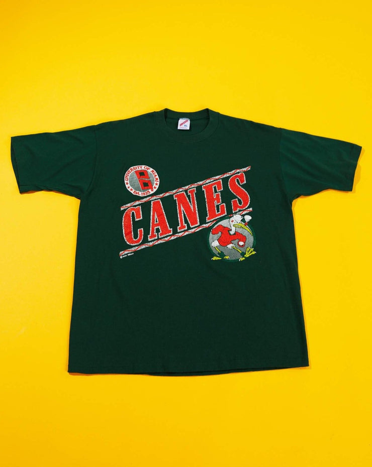 Vintage 1992 Miami Hurricanes T-shirt
