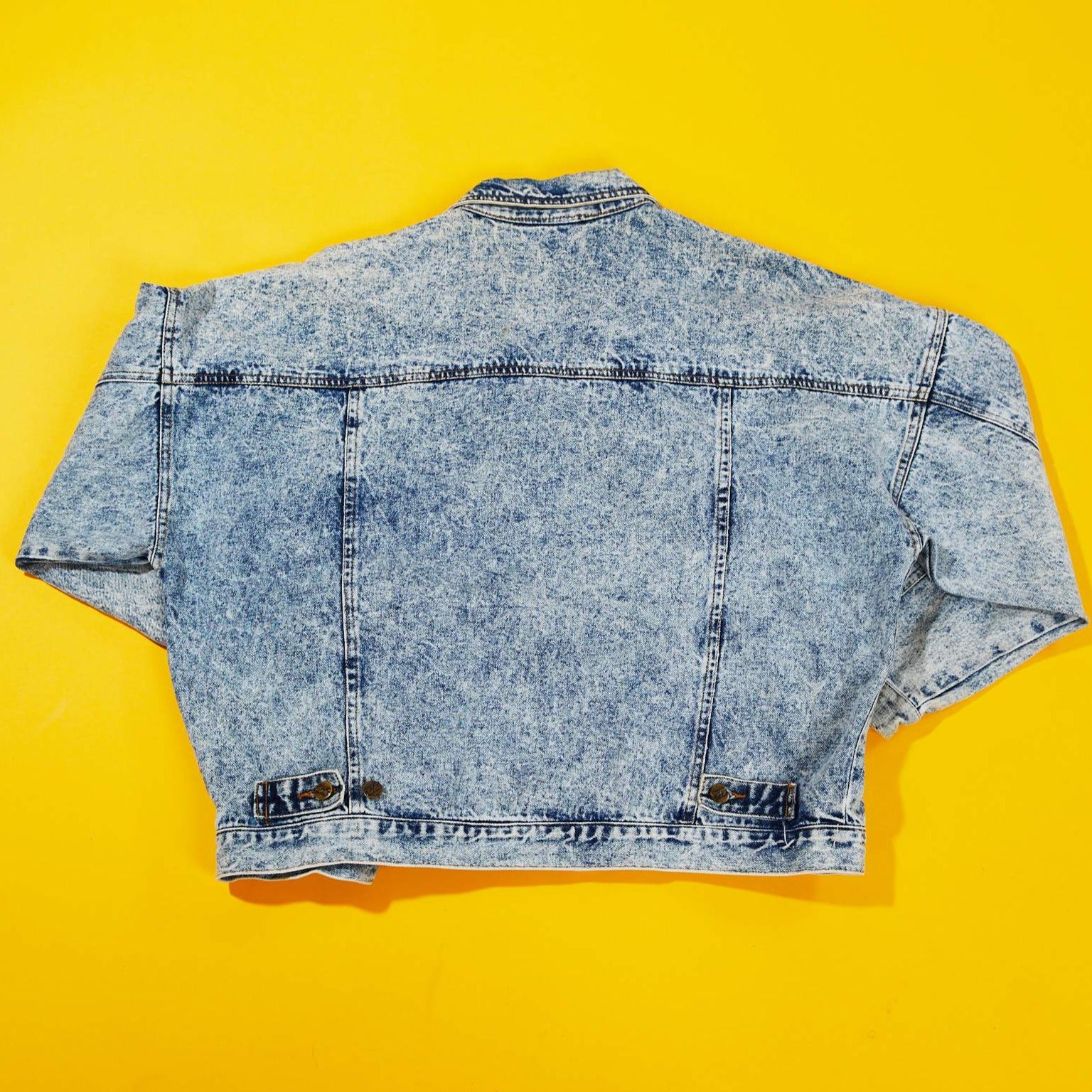 Vintage 80s Mizz Lizz Acid Wash Denim Jacket – Retro Candy World