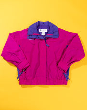 Vintage 90s Columbia Color Block Bugaboo Jacket (Pink /Purple)