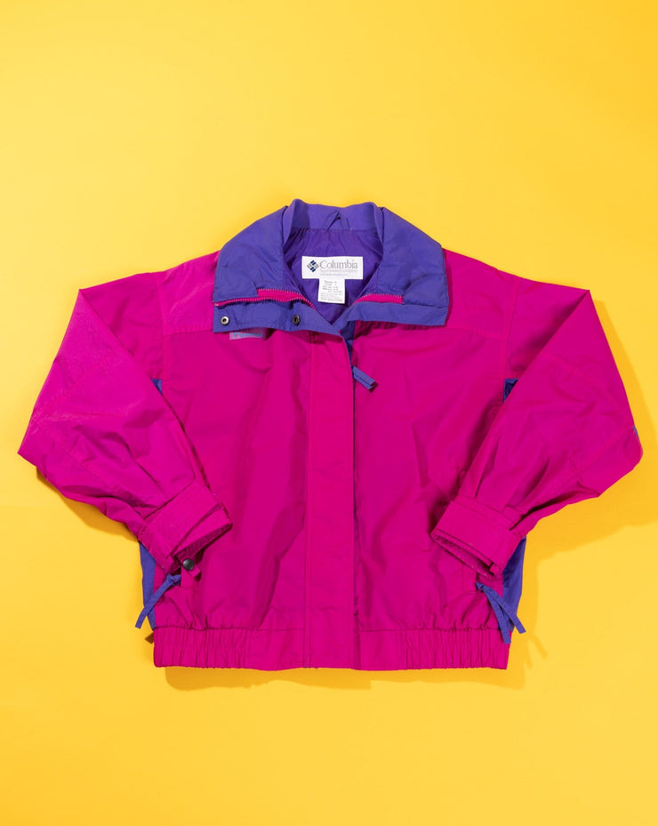 Vintage 90s Columbia Color Block Bugaboo Jacket (Pink /Purple)