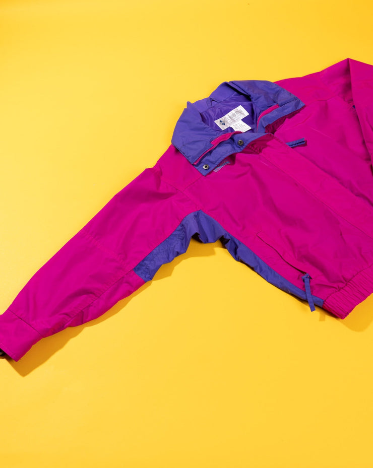 Vintage 90s Columbia Color Block Bugaboo Jacket (Pink /Purple)