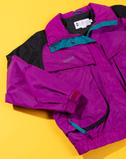 Vintage 90s Columbia Jacket (Purple/Teal)
