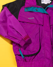 Vintage 90s Columbia Jacket (Purple/Teal)
