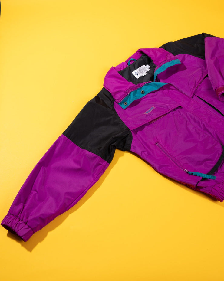 Vintage 90s Columbia Jacket (Purple/Teal)