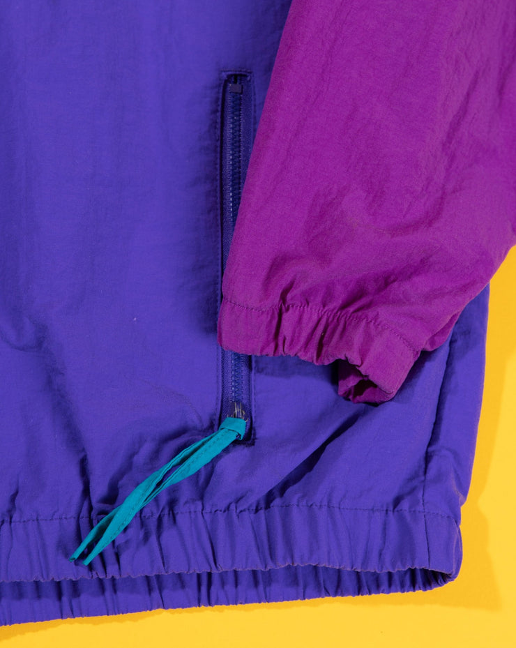 Vintage 90s Columbia Color Block Pullover Jacket (Radial Sleeve)