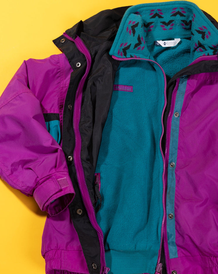 Vintage 90s Columbia 2-in-1 Jacket