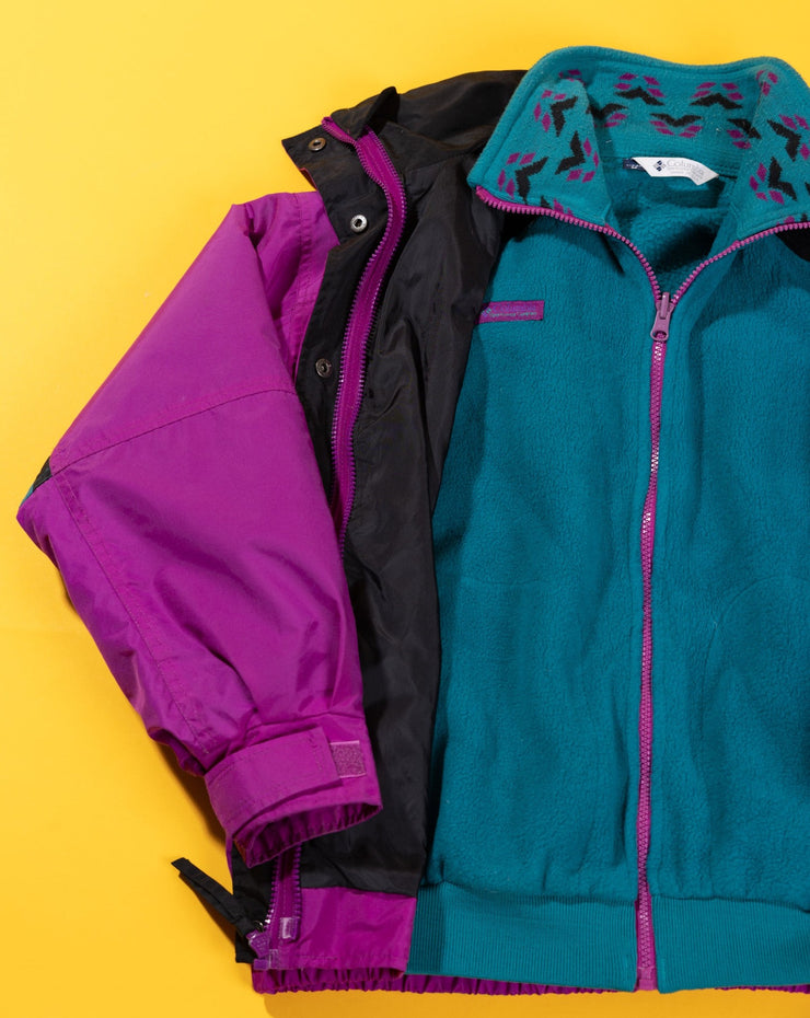 Vintage 90s Columbia 2-in-1 Jacket