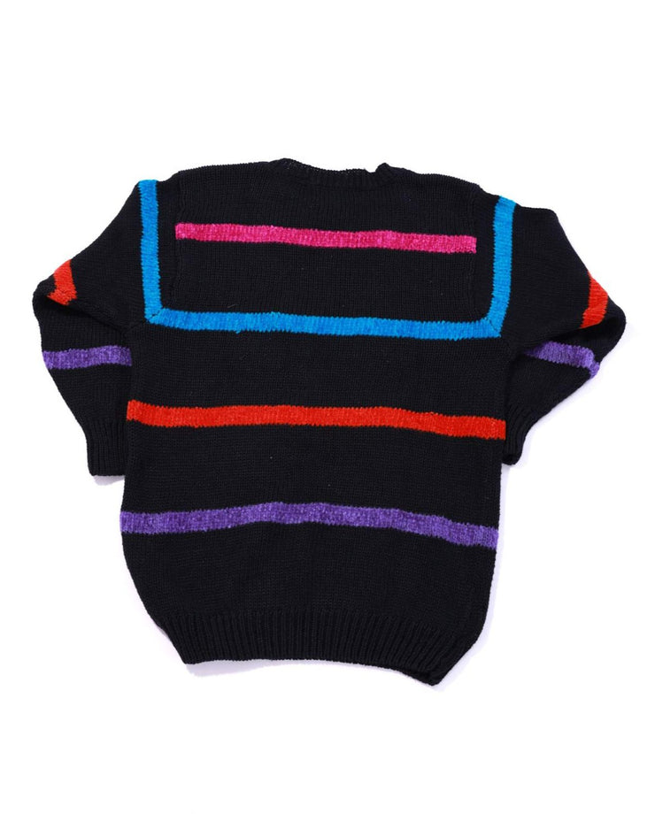 Vintage 80s Beautifully Mine Knitted Sweater (small)