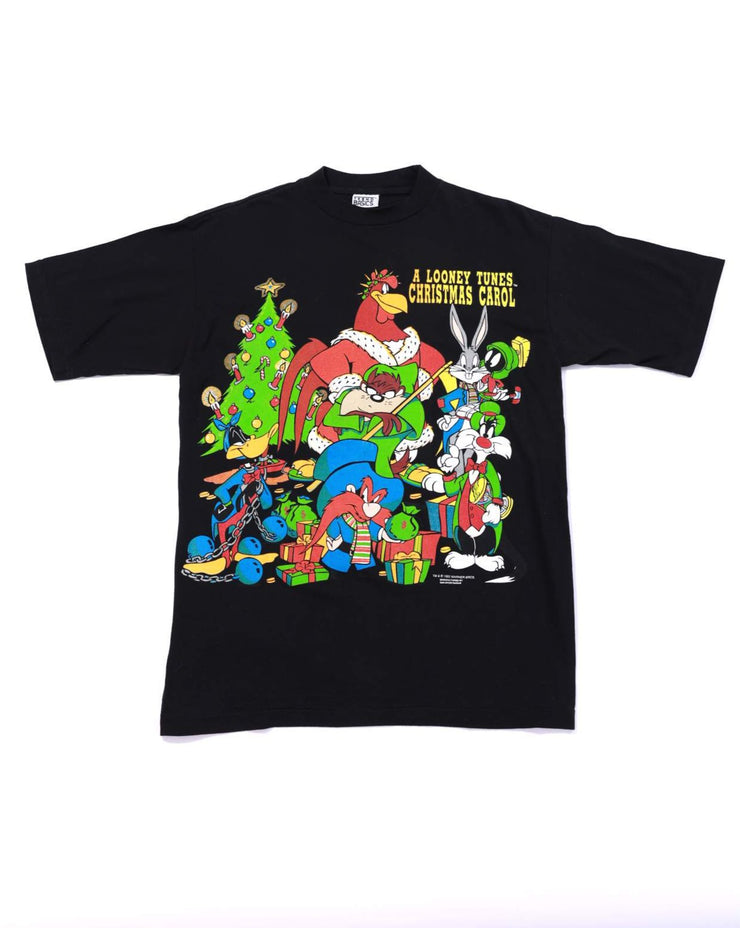 Vintage 1993 Looney Tunes Christmas Carol T-shirt