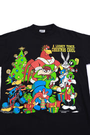 Vintage 1993 Looney Tunes Christmas Carol T-shirt