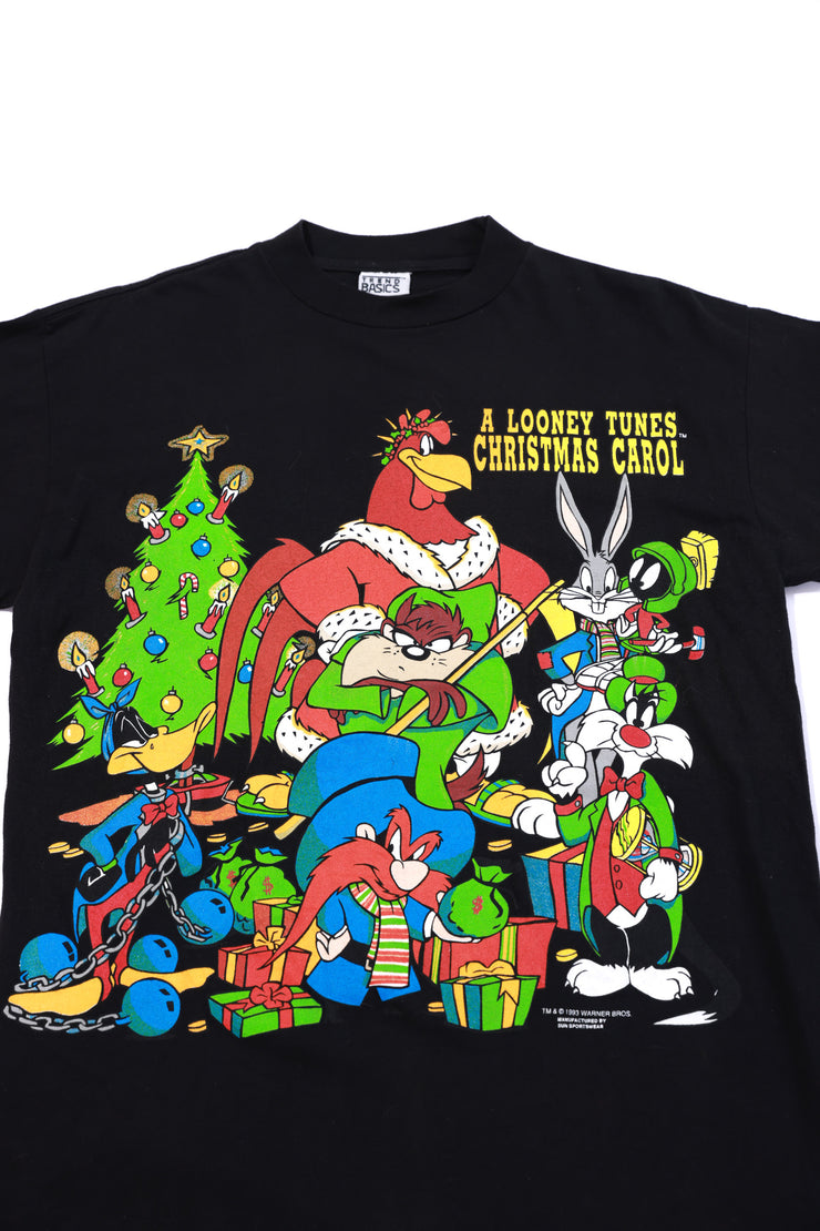 Vintage 1993 Looney Tunes Christmas Carol T-shirt