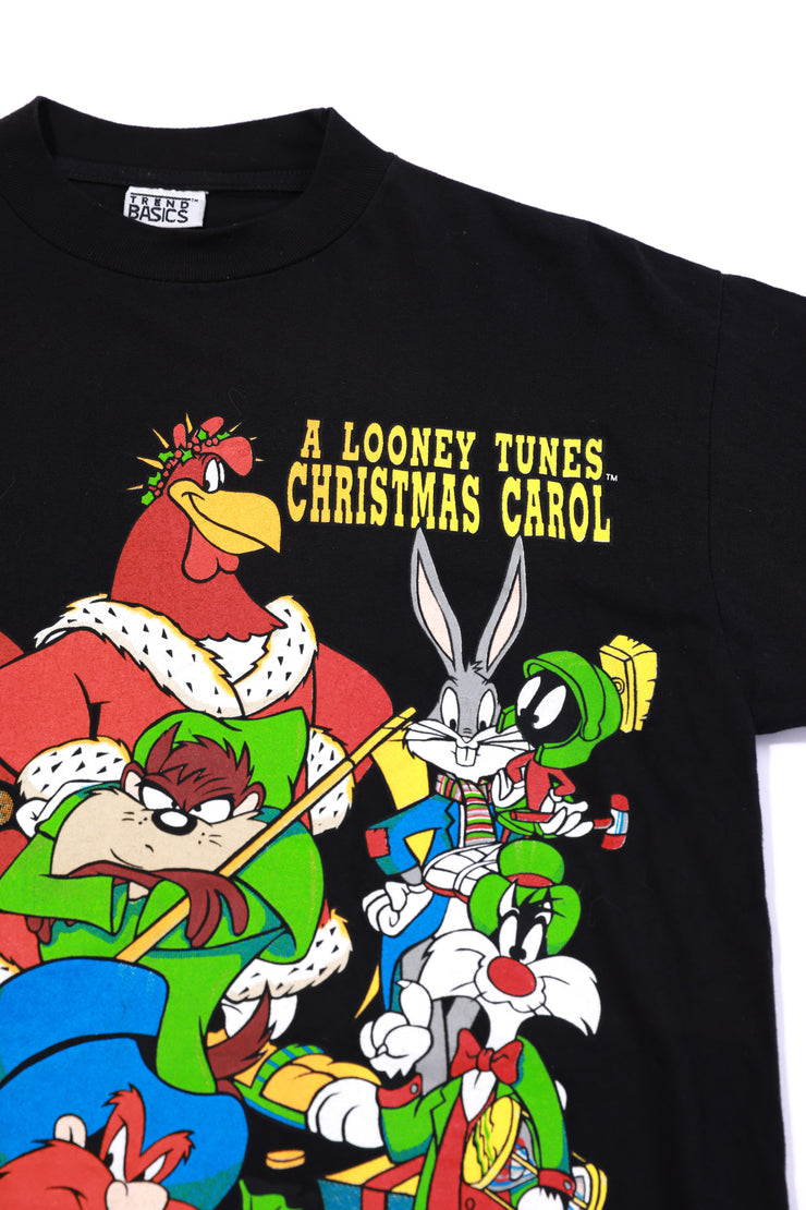 Vintage 1993 Looney Tunes Christmas Carol T-shirt